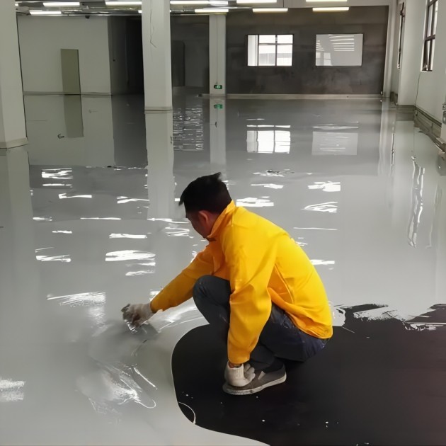 台湾防腐防静电地坪,防腐防静电自流平地坪产品图1